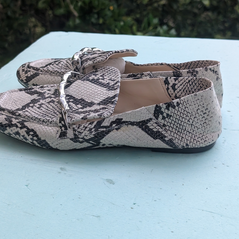Snakeskin Pattern Espadrilles - image 3